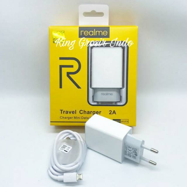 Charger REALME 2A Fast Charging Micro USB Original OEM