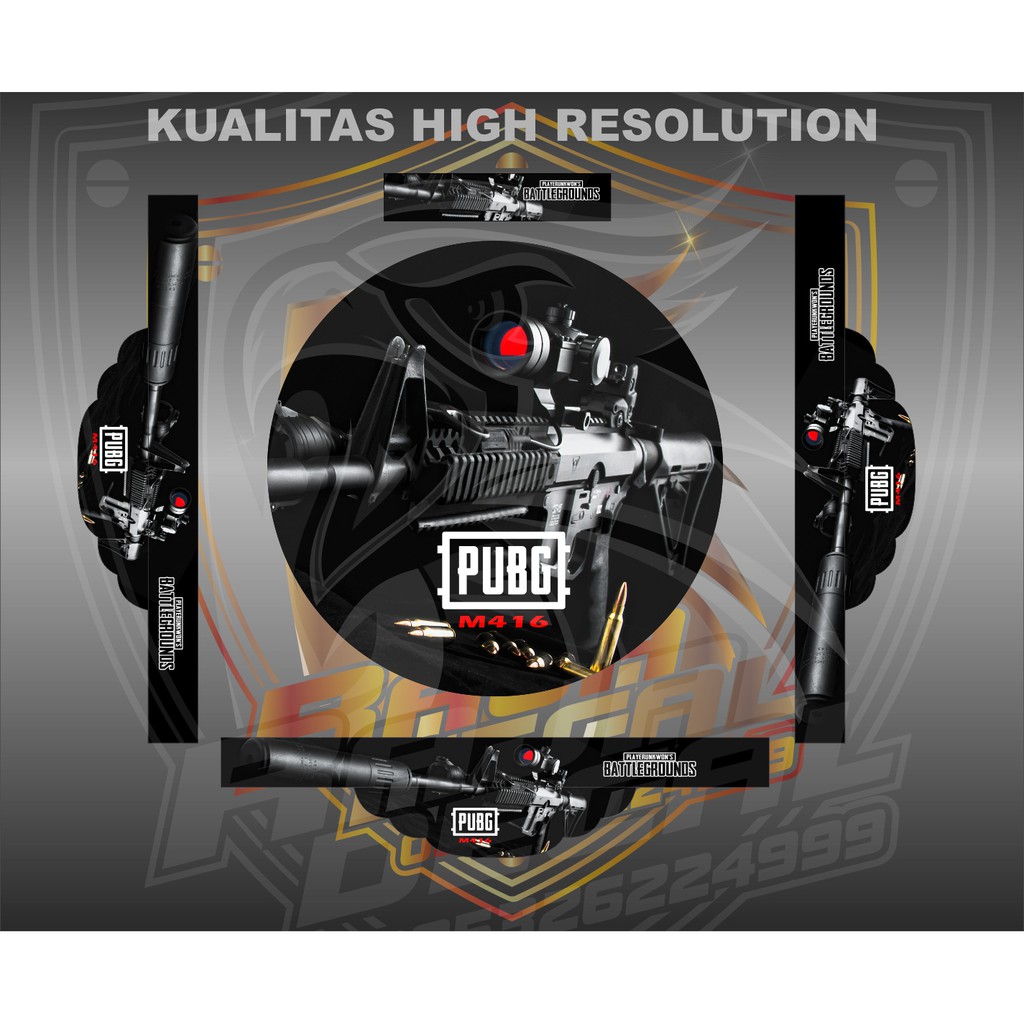 Dekal Stiker Tebok Sangkar Murai Batu Oriq,BnR,Radja,Sazime,JSF Custom BattleGround