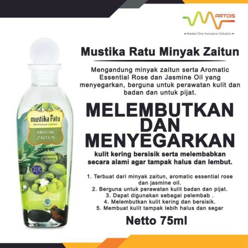 MINYAK ZAITUN MUSTIKA RATU ORIGINAL 100% ~ PROMOOOOOO