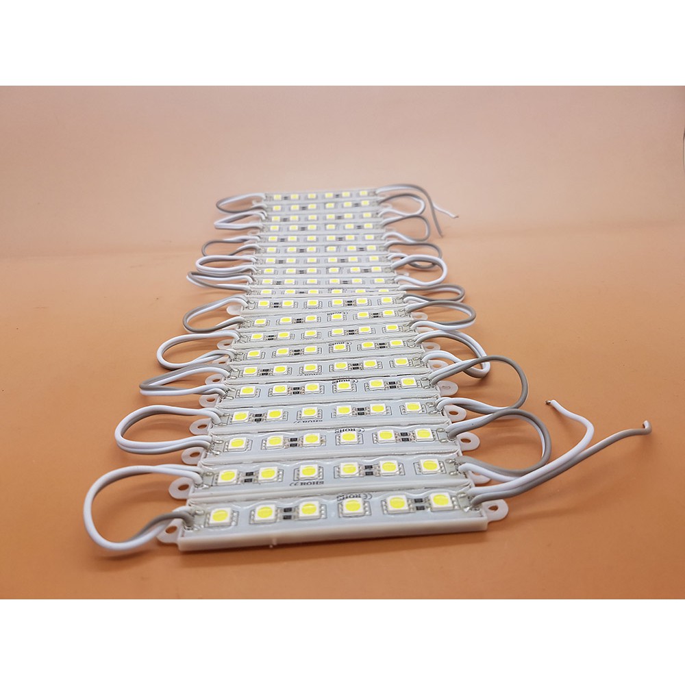 Cahaya PUTIH 6 mata SMD 5050 Super Bright waterproof LED light module
