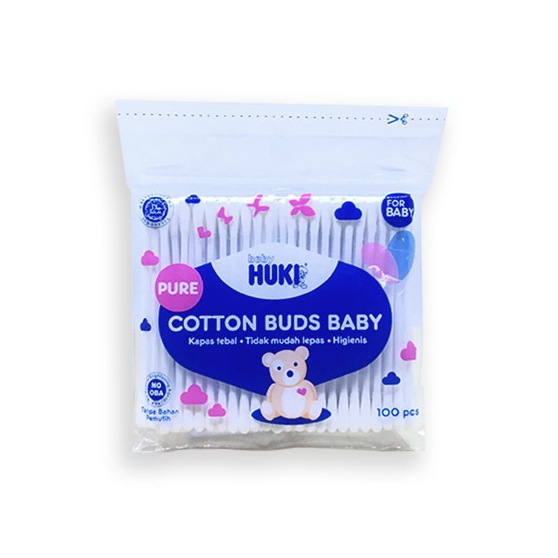 Huki Cotton Buds Baby 100 pc