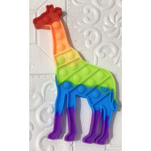 (FREE KELERENG) POP IT RAINBOW JUMBO POP IT MURAH-jerapa