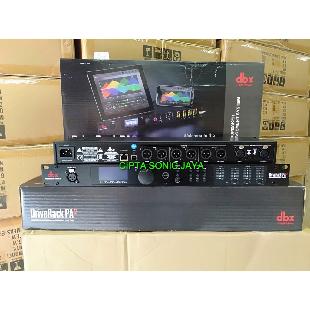 Digital Speaker Management DBX PA 2 DriveRack PA2 . PASTI BISA KONEK ANDROID GRADE A