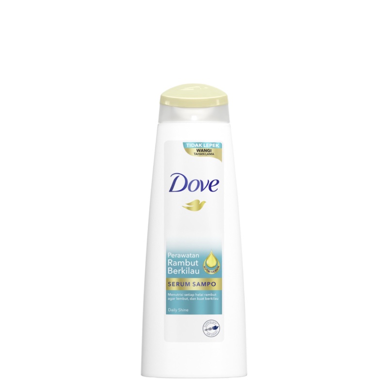 Dove Serum Shampoo Perawatan Rambut Berkilau 290 mL