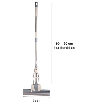 Sponge Mop  Alat Pel Lantai Spons Busa Pel Lantai Karet