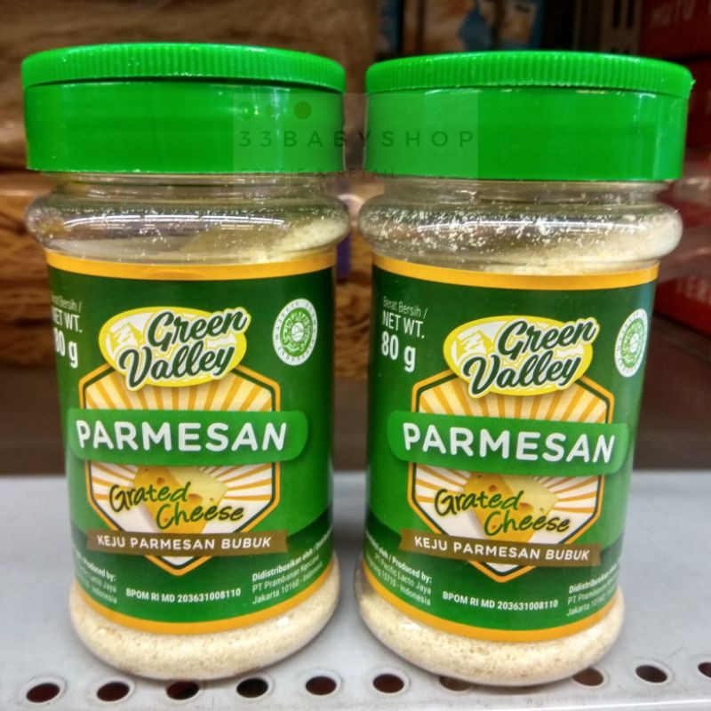 

Keju Parmesan Bubuk Grated Cheese 80 gram