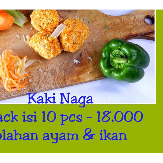 

♨ Kaki naga dragon stick frozen food naget ♗