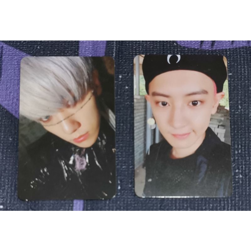 CHANYEOL BAEKHYUN EXO Obsession Photocard Official (Tidak Dijual terpisah)