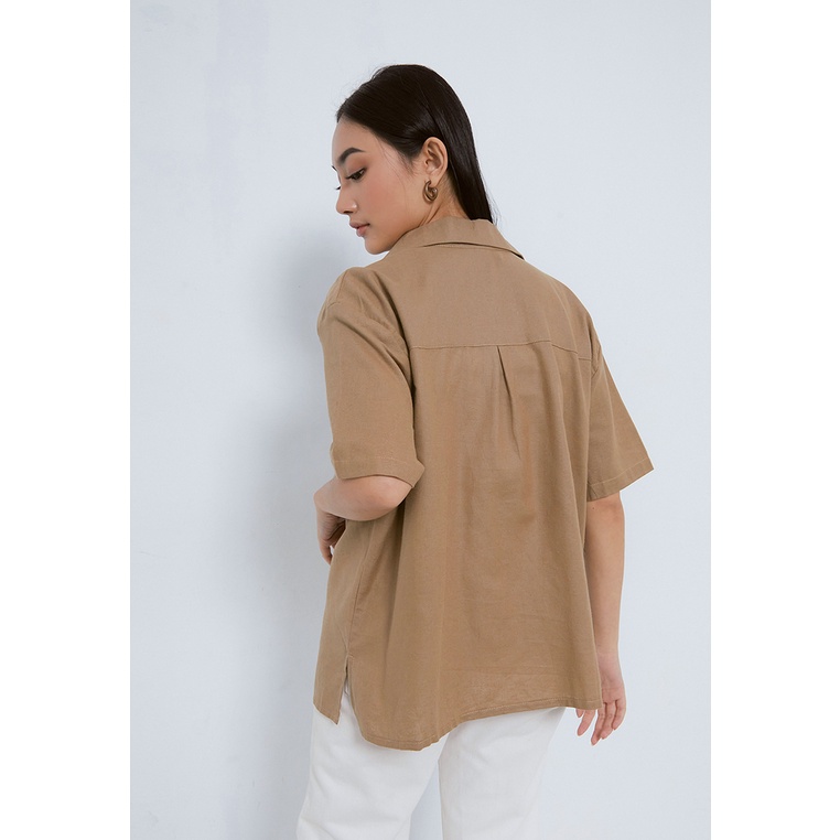 GAIA LINEN SHIRT WITH POCKET