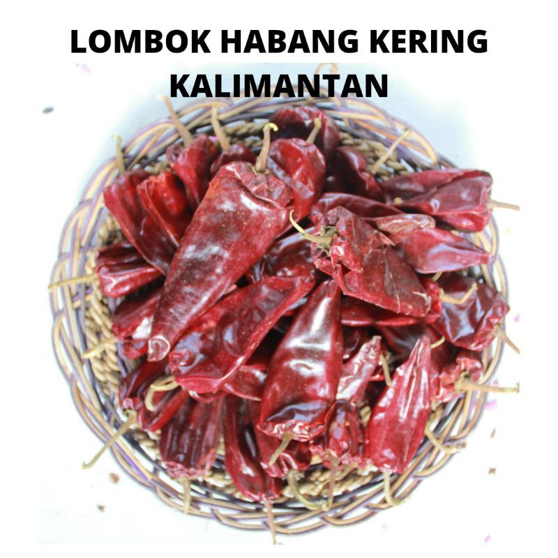 

Cabe merah kering/ lombok habang kering kalimantan 100 gram