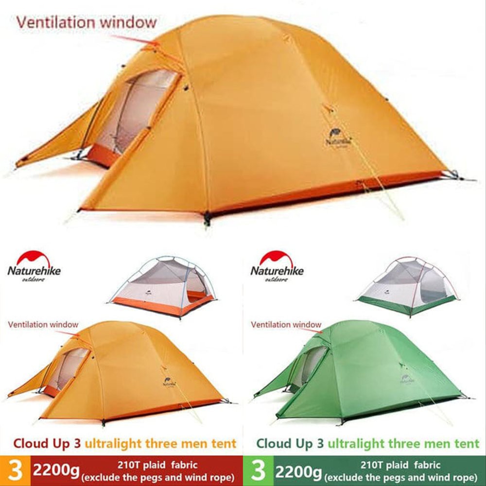 Tenda Naturehike Cloud up 3 cloudup 3