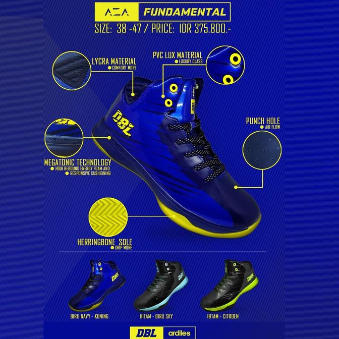 ARDILES SEPATU BASKET ARDILES DBL AZA FUNDAMENTALORIGINAL