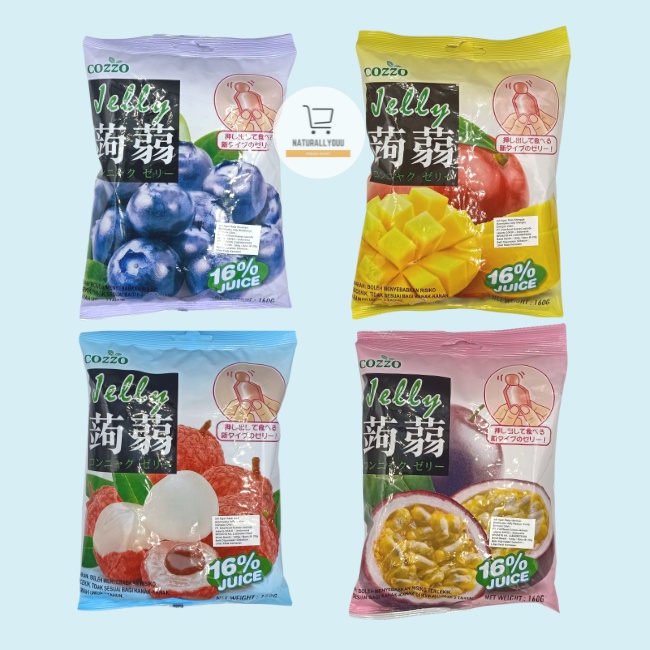 Cozzo Jelly Squeeze Konnyaku All Variant 160gr