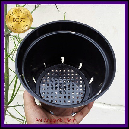Jual Pot Bunga Anggrek 15cm | Jual Pot Plastik Orchid 15 cm Grosir Murah Diskon