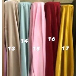 Saten maxmara/Bahan maxmara polos/maron