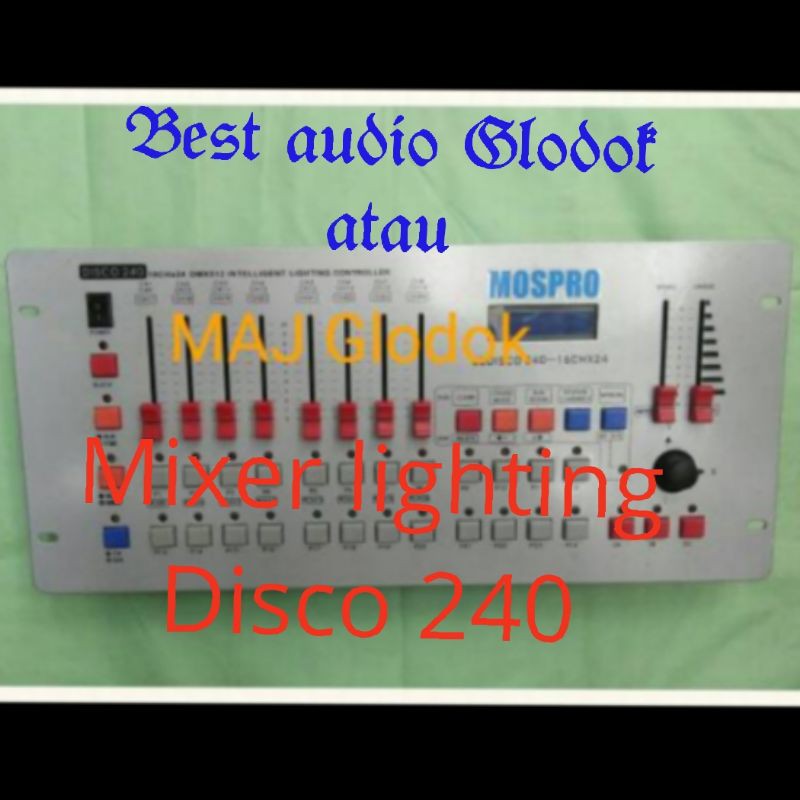Mixer lampu Disco 240
