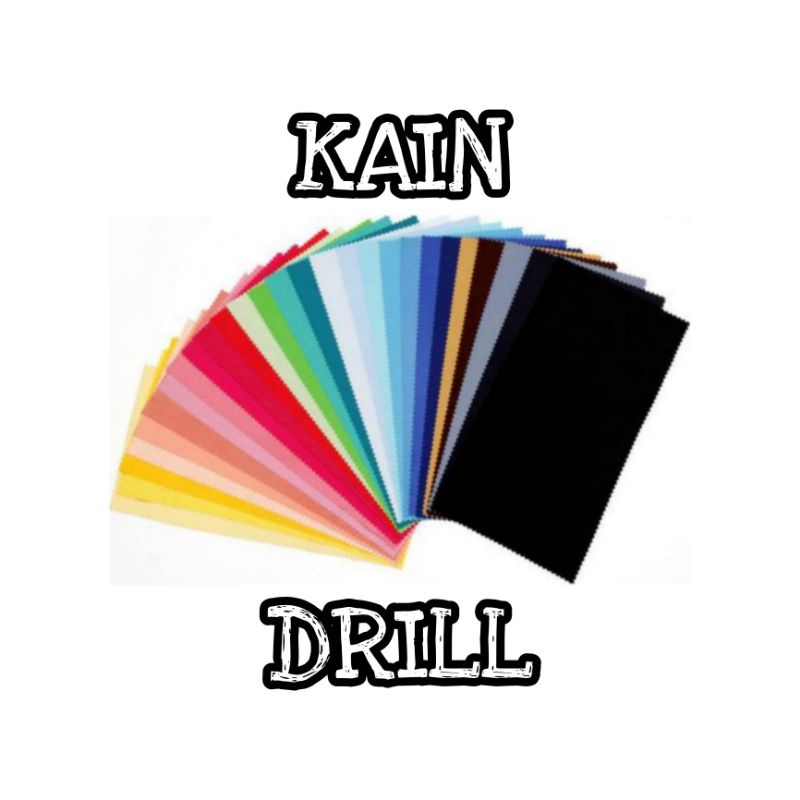 Kain Drill AMERICAN UNIONE NAGATA FAMATEX Untuk Jas Dan Celana