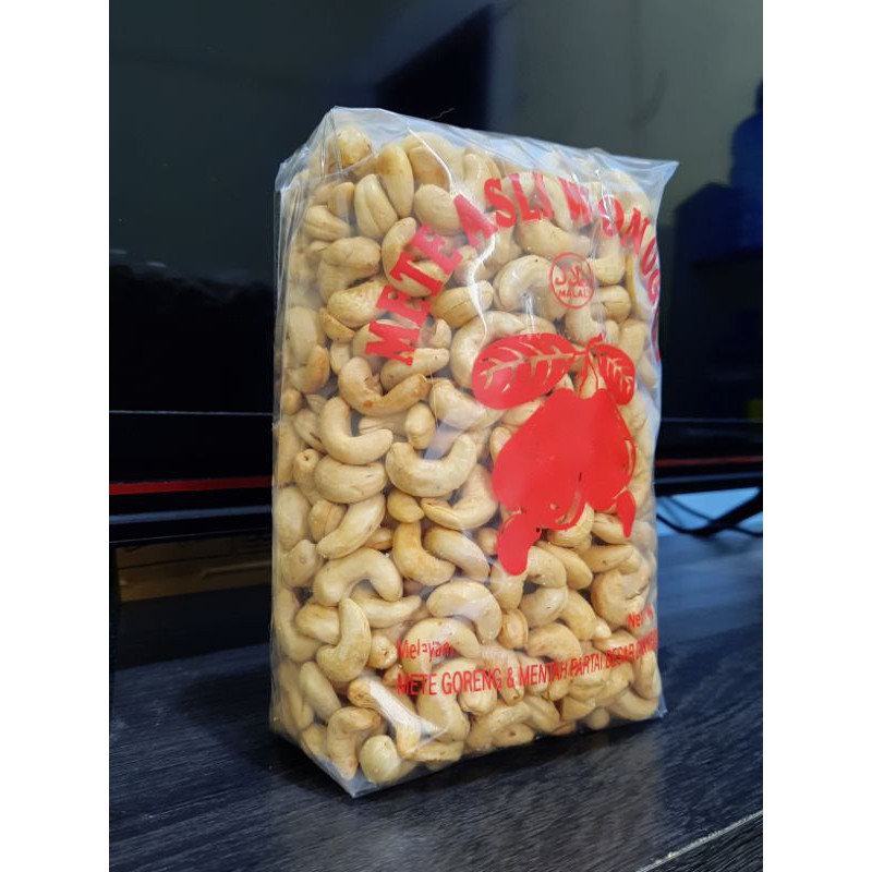 

Mete/mede/mente/cashew nut goreng original 1kg