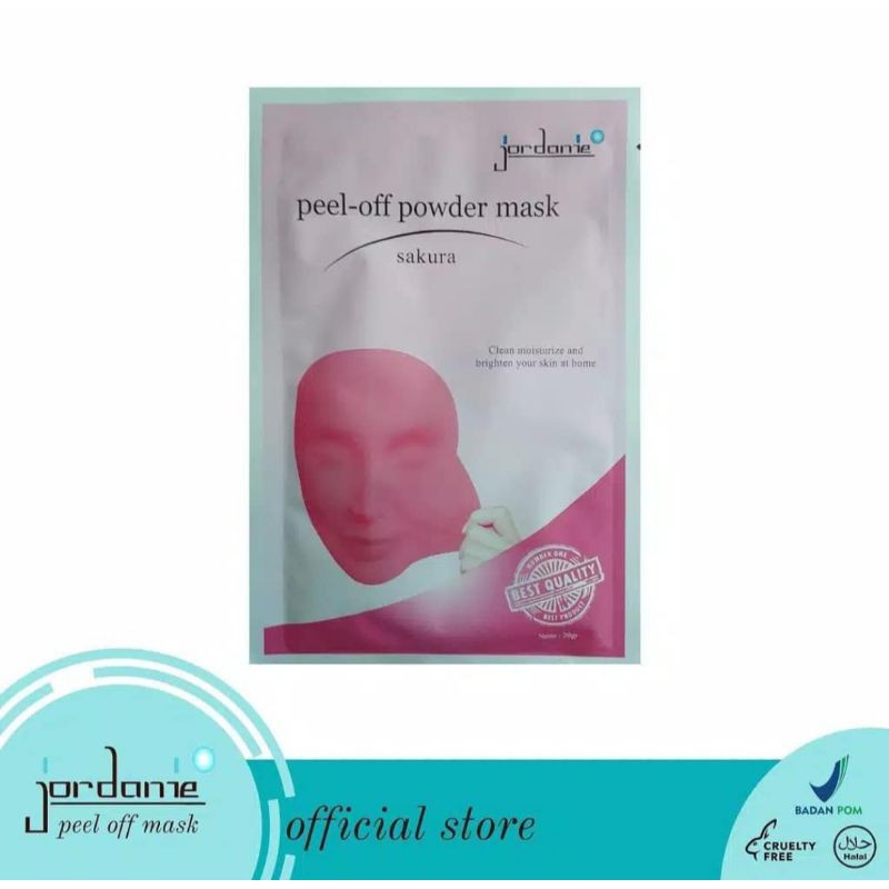 Sakura peel off mask powder