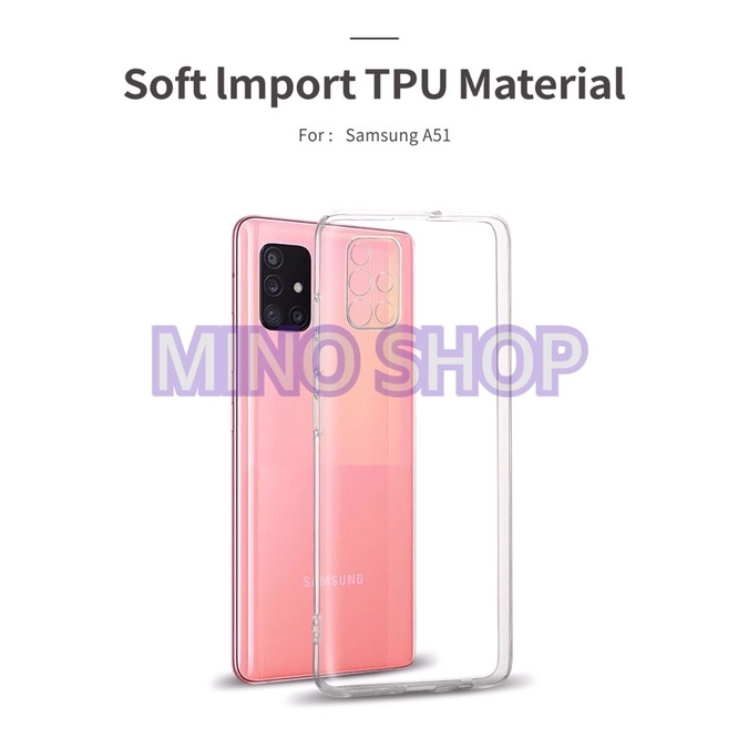 SOFTCASE TRANSPARAN SAMSUNG A51 A515F PREMIUM CLEAR SOFT CASE