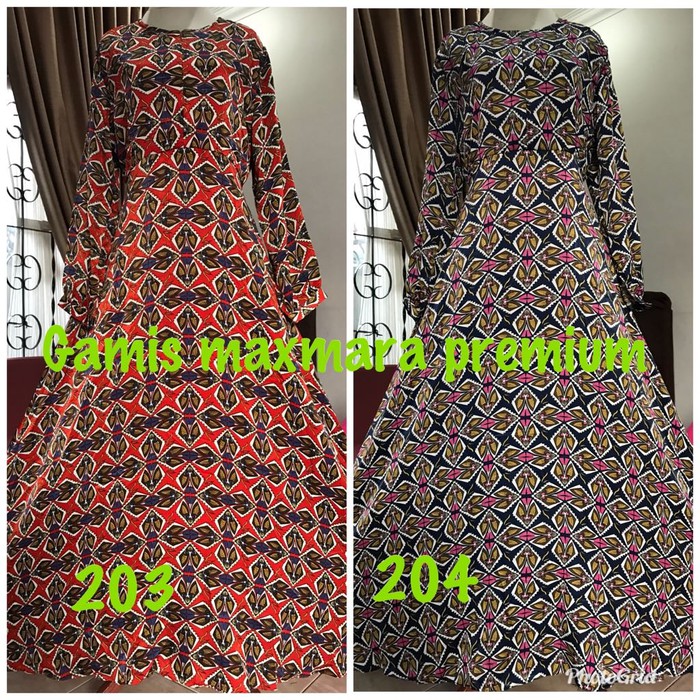 Gamis Syari Bahan Maxmara