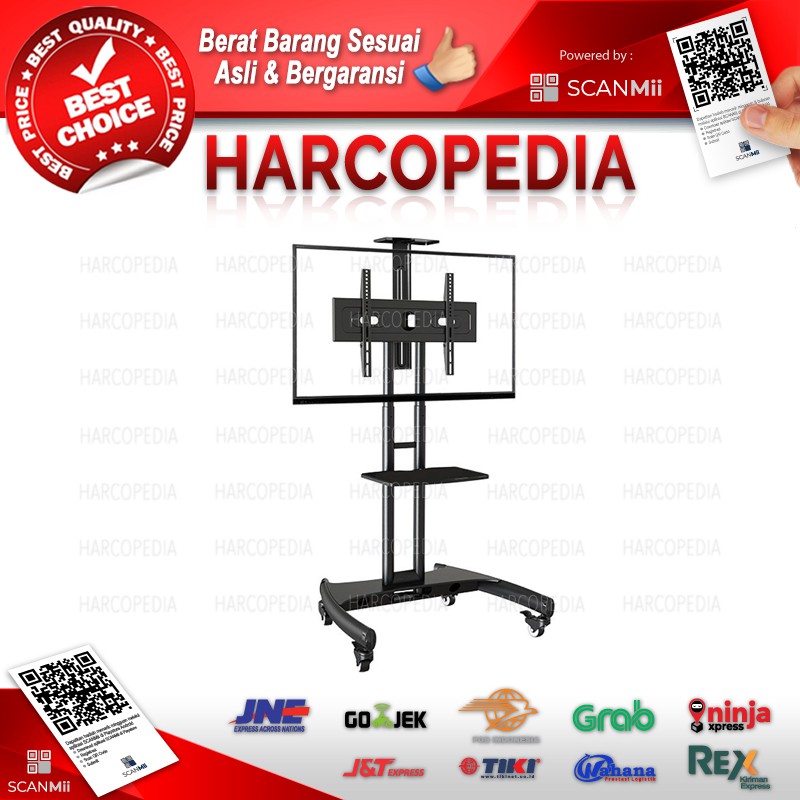 Bracket TV Monitor LED LCD North Bayou NB ava1500 NB ava1500 32"-65"