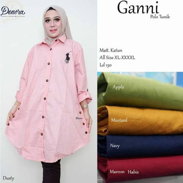 Ganni polo tunik