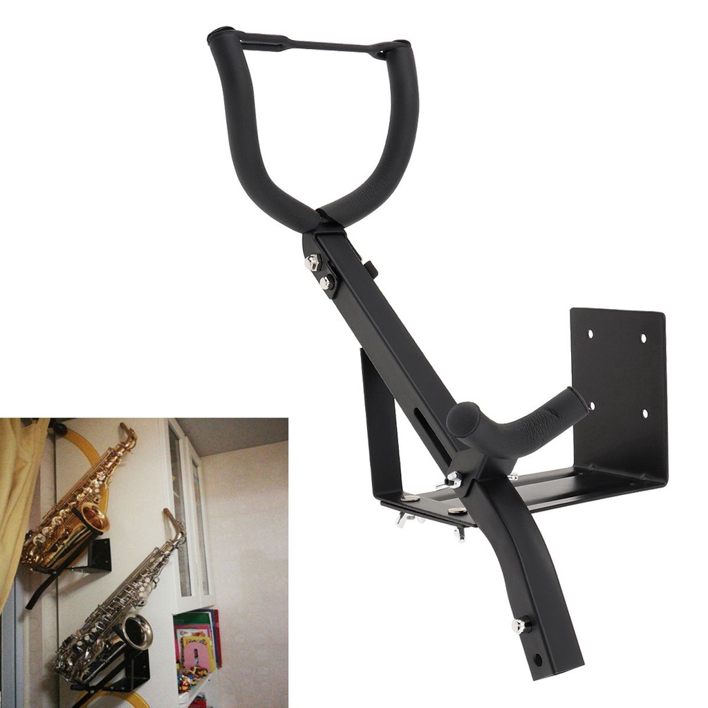 Bracket Stand Kait Gantung Dinding Aksesoris Instrumen Saxophone Alto