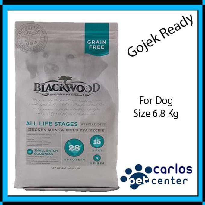 

TERMURAH Blackwood Grain Free Chicken Meal 6.8 Kg HEMAT 30%