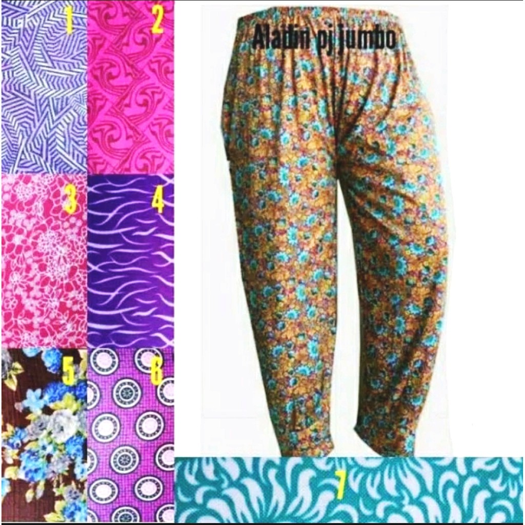 LOS PANJANG MOTIF JUMBO / CELAMIS MOTIF PANJANG JUMBO / CELAMIS MOTIF MURAH