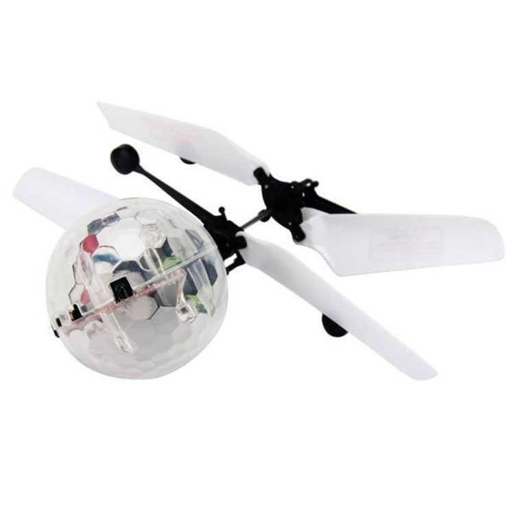 TOAWLC Mainan Flash Flying Ball Disco Helicopter - XD988