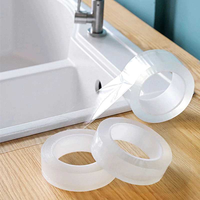 GS8 5 Meter 2 Meter Lakban Perekat Waterproof Dapur Kitchen Sink Seal Tape NJD11 YouLian