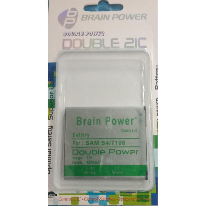 Battery Batere Batre Baterai Brain Power Samsung Galaxy S4 i9500 i9508 i9502 Grand 2 G7106 G7102 7106 7102