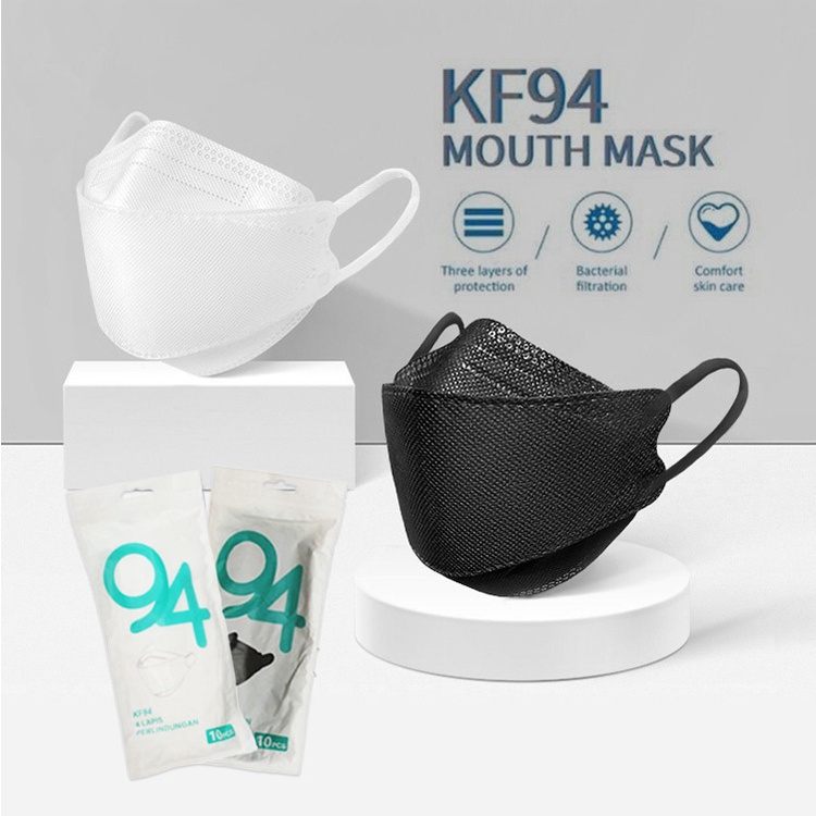 Masker KF94 4Ply 1 pack isi 10 pcs