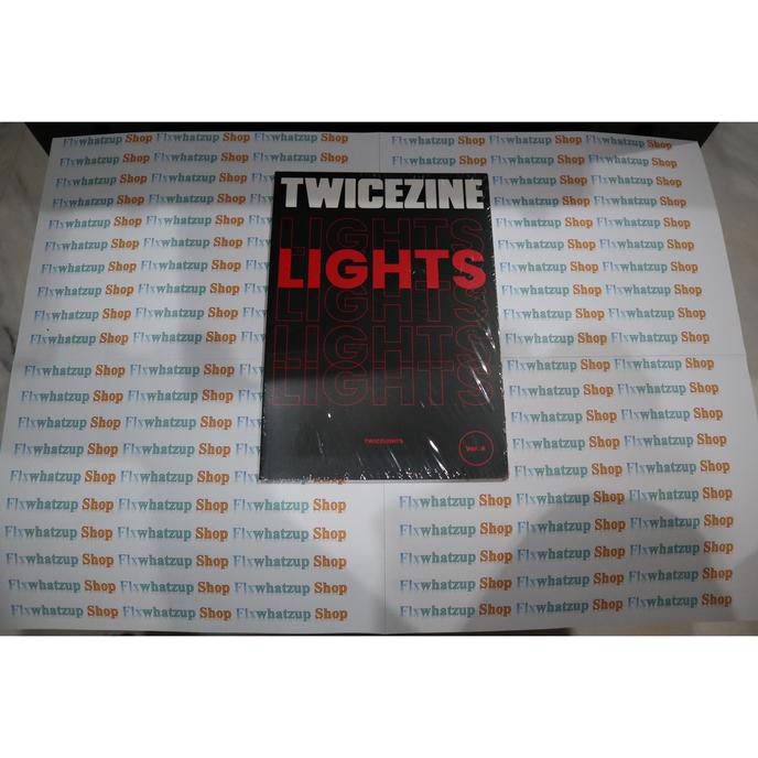 Sale Twice Lights Twicezine Set Ver. A/B (Twice Rare Concert Merchandise)