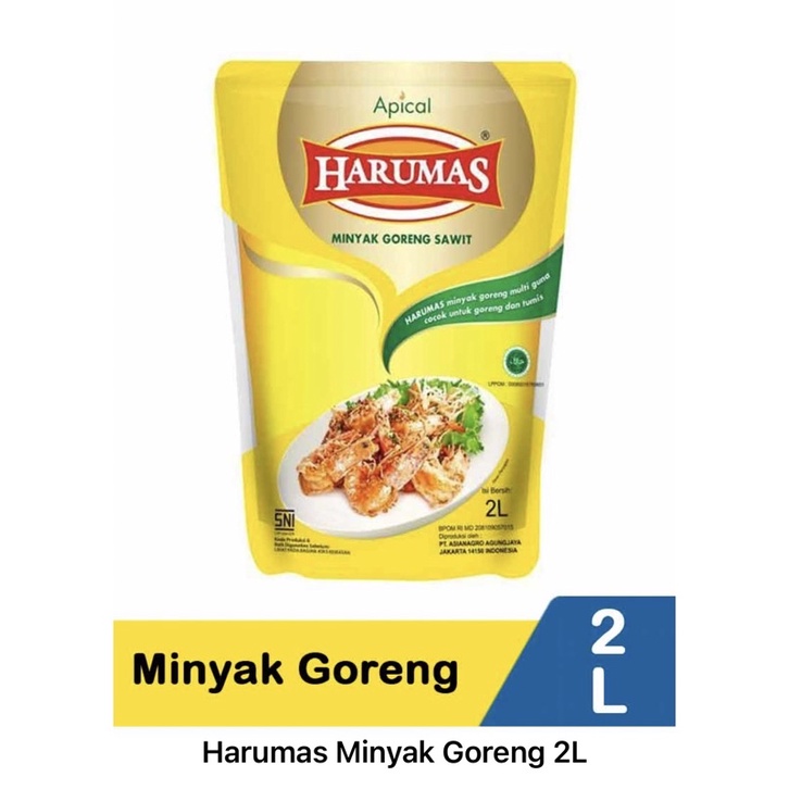 

Harumas minyak goreng 2lt