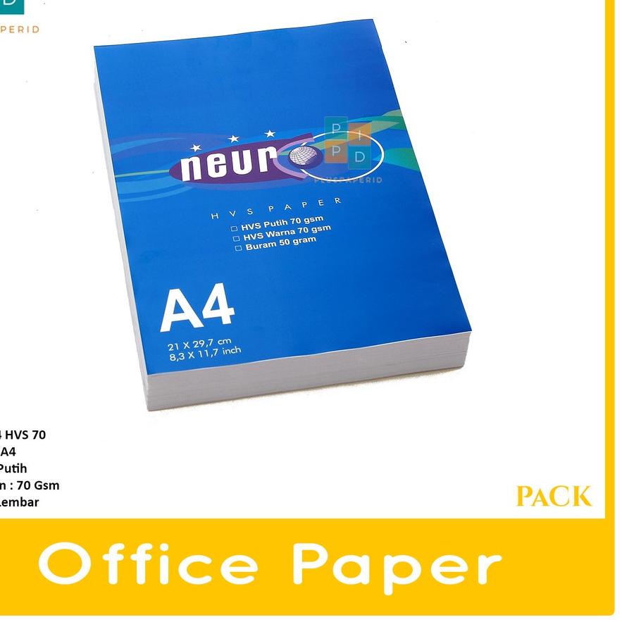 

Terjangkau - PER PACK Kertas Fotokopi A4 70 Gram Neuro ..