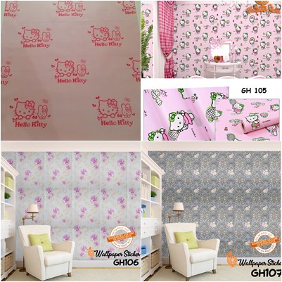 BISA COD Wallpaper Stiker dinding dekorasi dinding sticker GH allmotif