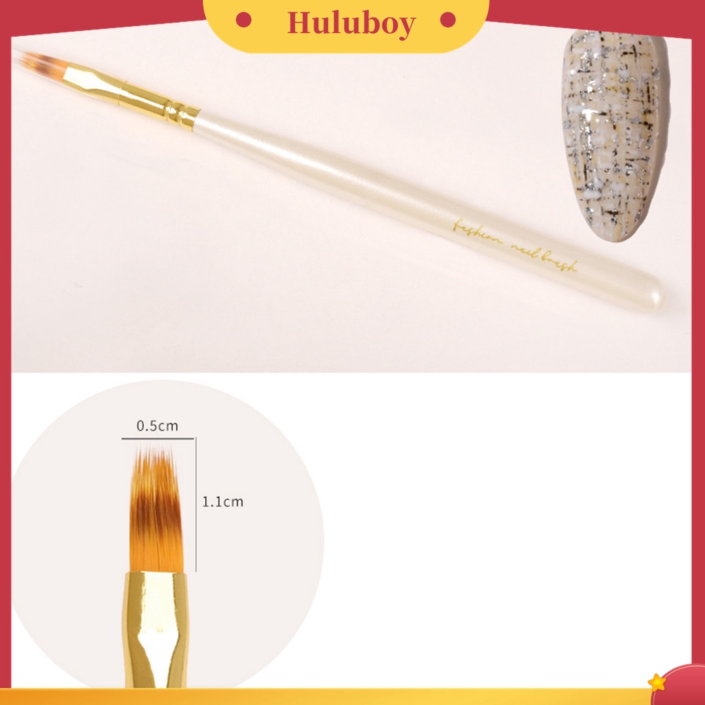 Huluboy Huluboy♡ Pen Brush Lukis Gel Kuku Multifungsi Mudah Digunakan Untuk Manicure