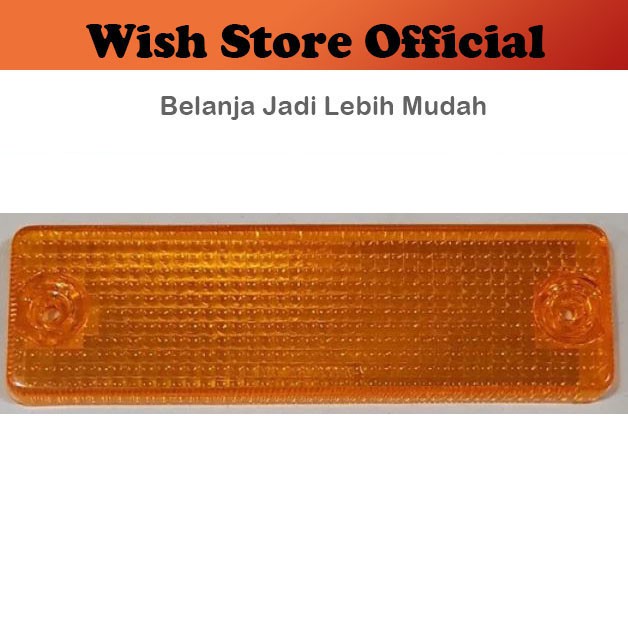 Mika Kaca Lampu Bemper Bumper Lamp Sein Chevrolet Luv KBD26 KBD-26 satuan 1 pcs