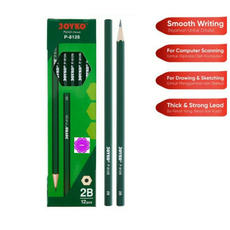 

MG - PENSIL JOYKO 2B P-8216 (12 PC)