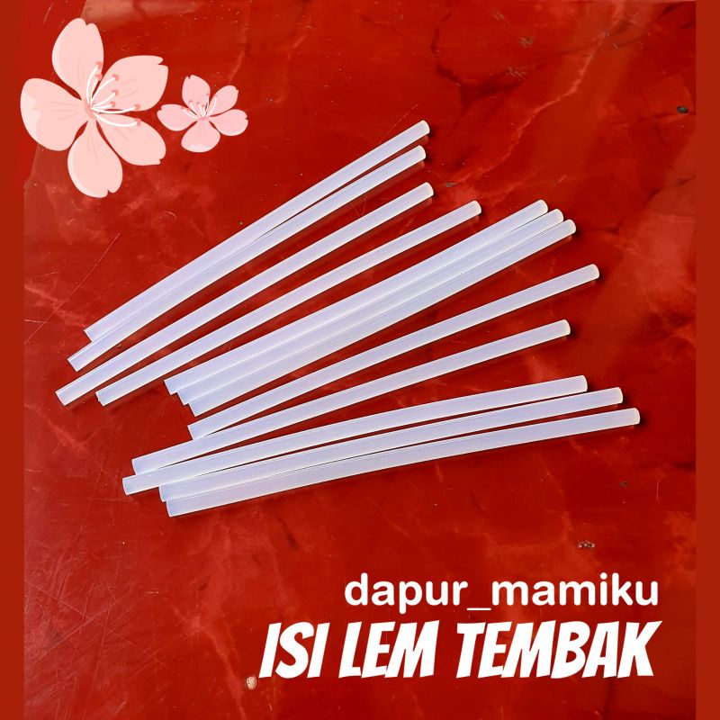 DAPURMAMIKU 12 PCS Refill Glue Stick Isi Lem Tembak Lem Bakar Lem Serbaguna