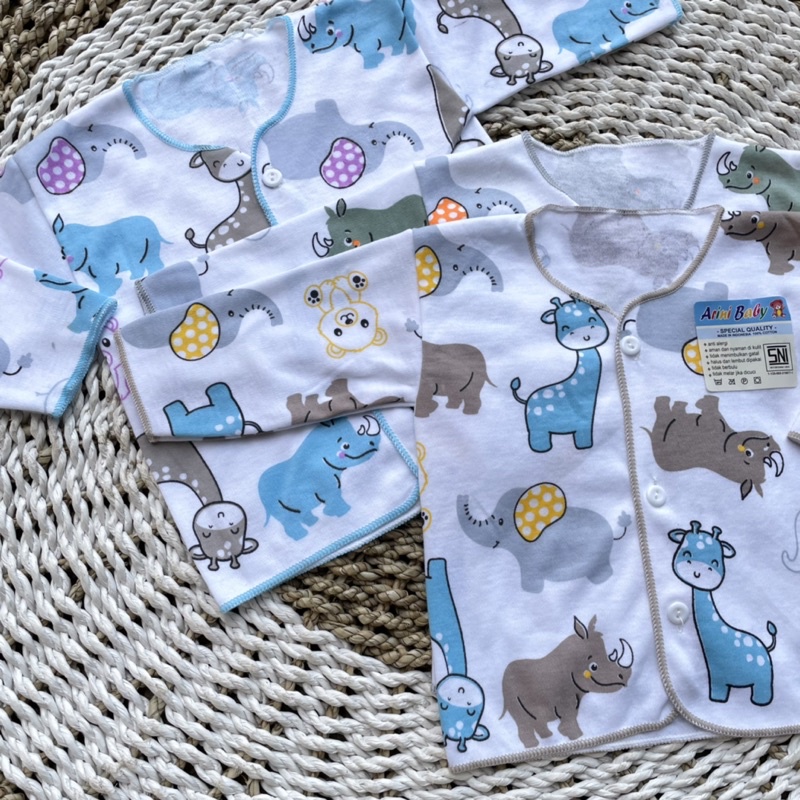 3 PCS Baju Lengan Panjang Bayi Bayi Atasan Bayi Baju Newborn Baju Bayi Baru Lahir Gift Bayi Hadiah Lahiran Bayi DNW BABY