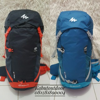 Tas carrier kerel mendaki gunung outdoor Quechua Forclaz