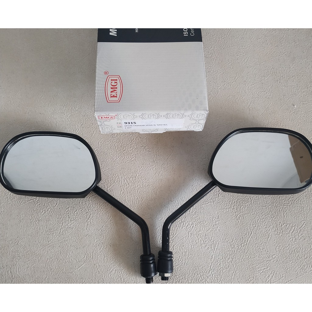 Spion Yamaha MIO VEGA R Model Standart Kualitas Ori merk EMGI 9315