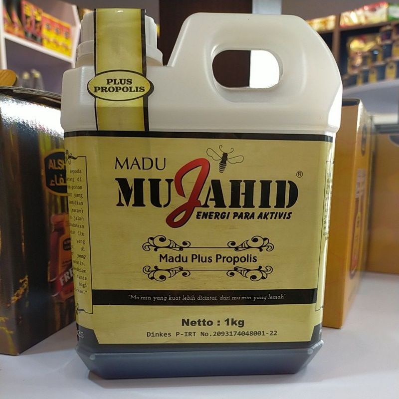 

Madu Mujahid Plus Propolis Netto 1 kg