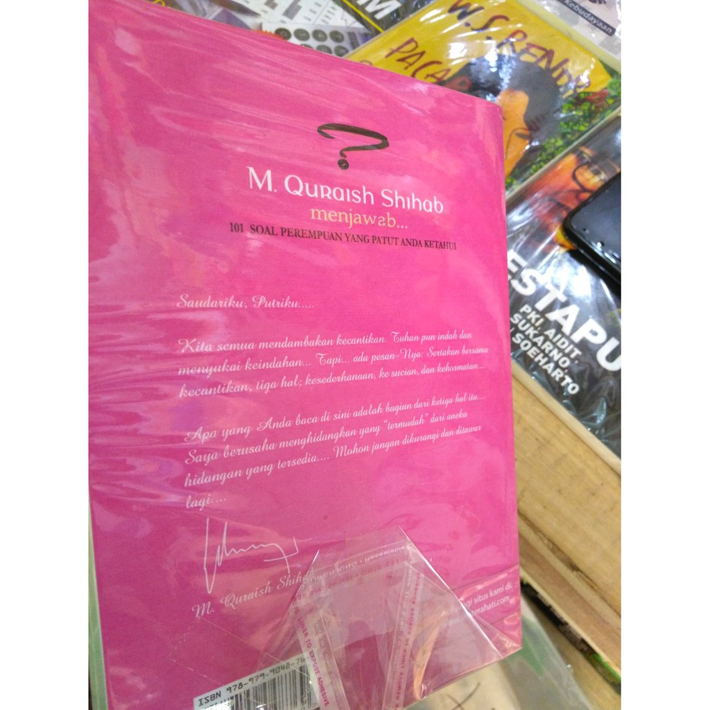 M Quraish Shihab Menjawab