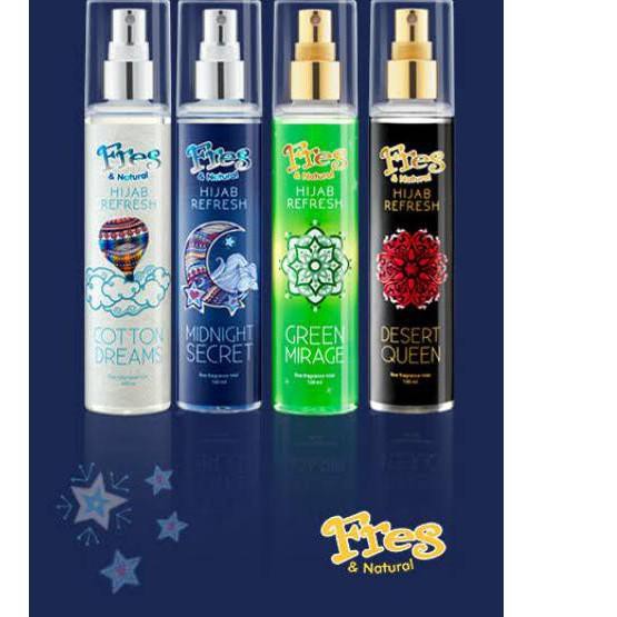 Bigsale FRESH And Natural Refresh 100ml BPOM ORIGINAL / Minyak Wangi Fresh Hijab Perfume Parfum by A