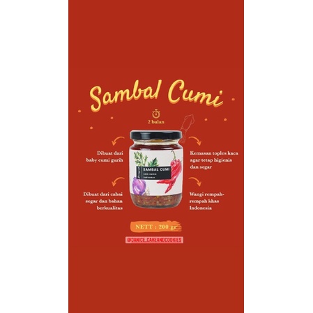 

Sambal Cumi Termantul!!