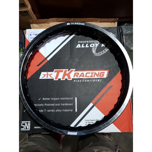 Velg tk racing 160-18 hitam, gold, bronze dan silver